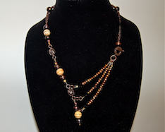 3-Strand Asymmetrical Necklace